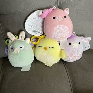 Easter Clip Squishmallow Bundle